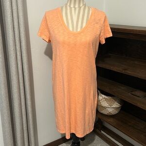 Orange Universal Thread Tee Shirt Dress